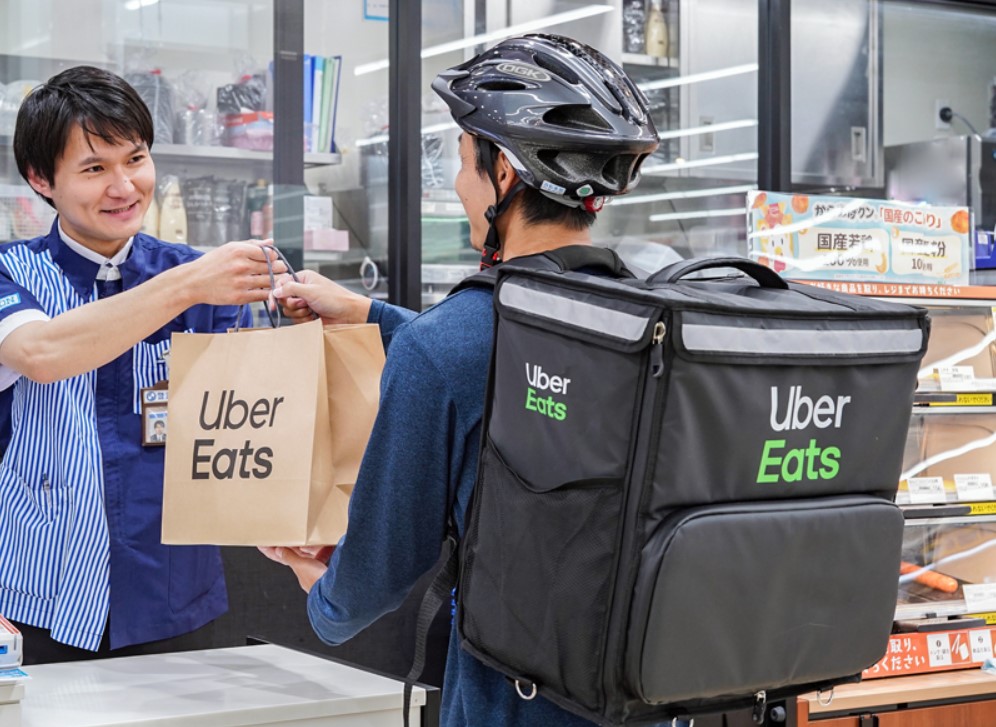 Uber Eats(ウーバーイーツ)のレンタル自転車！格安で電動自転車u201d赤 